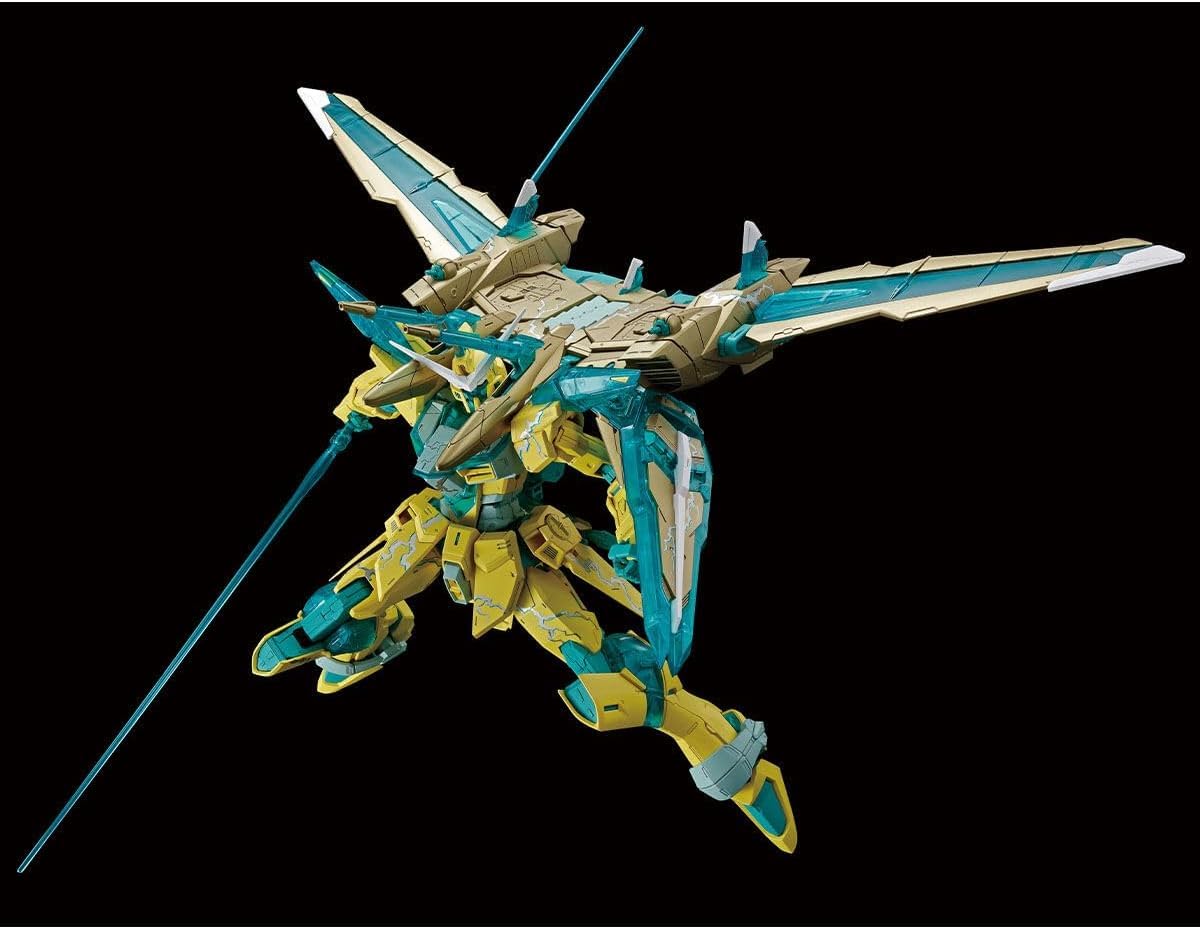 ジャスティスガンダムCROSSCONTRAST COLORSCLEARGREEN MG 1/100 ジャスティスガンダム [CROSS CONTRAST COLORS / CLEAR
